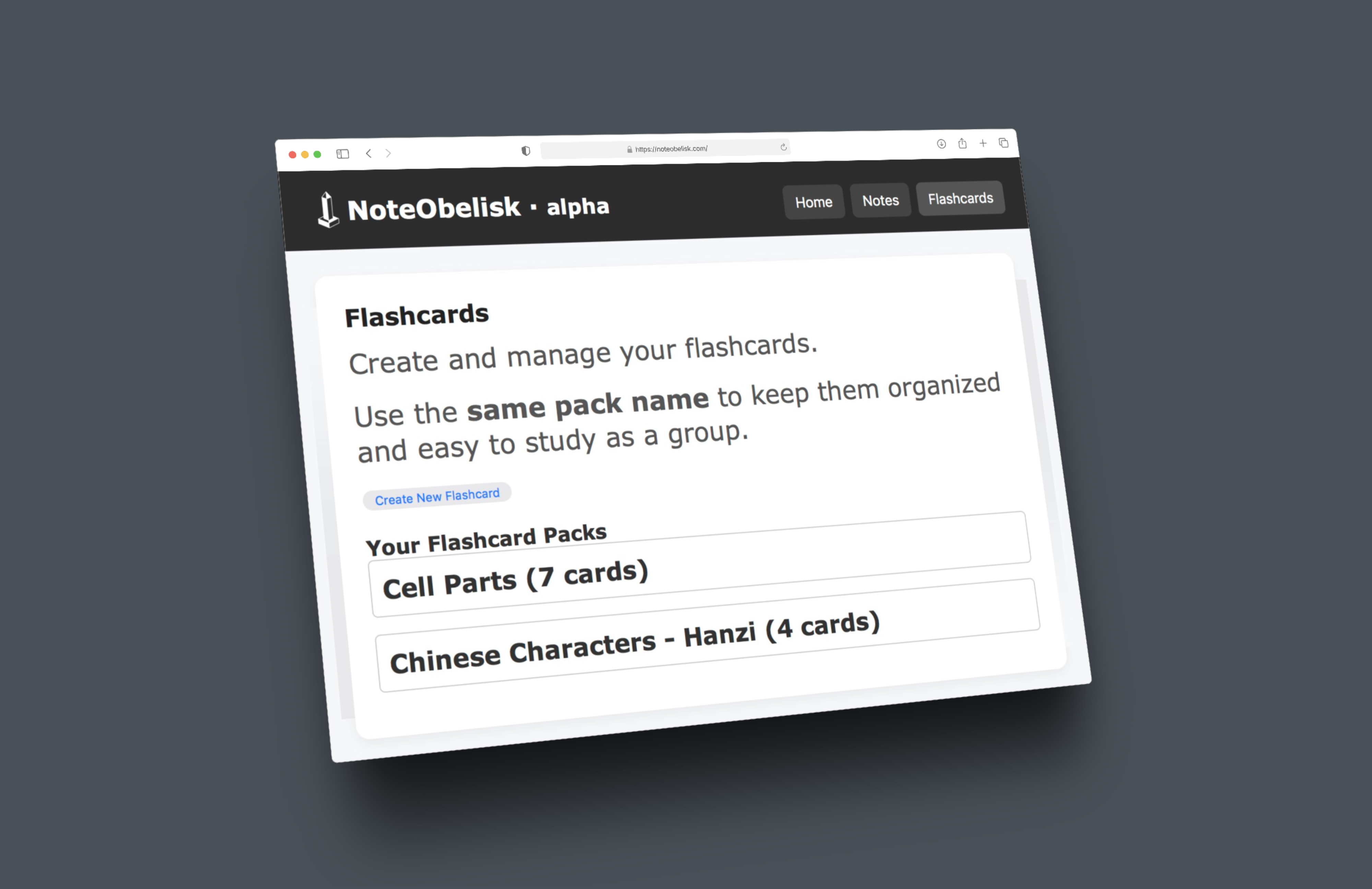 Noteobelic - Organiseer notities en flashcards |Studie -app voor studenten media 3