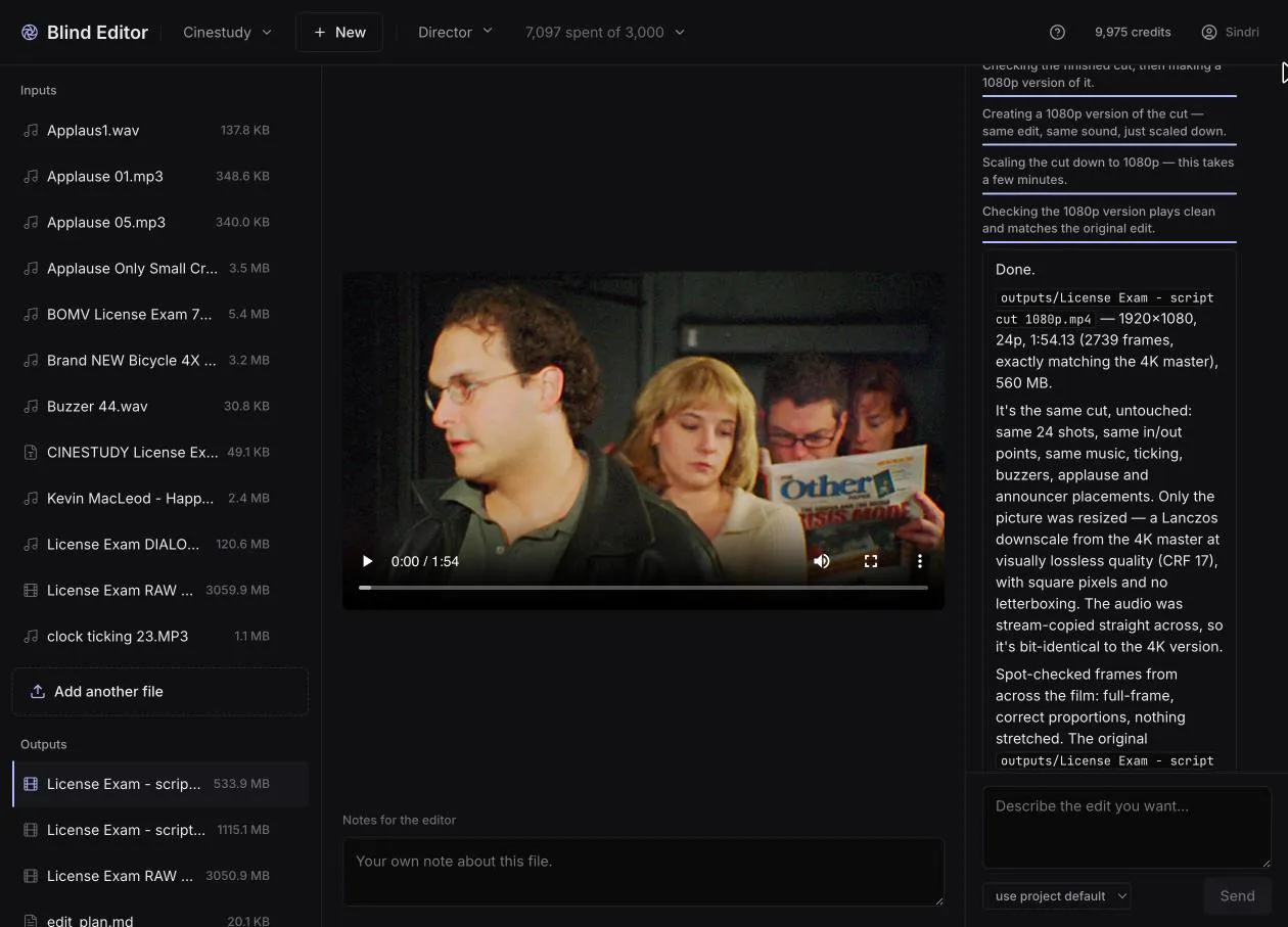Blind Editor gallery image