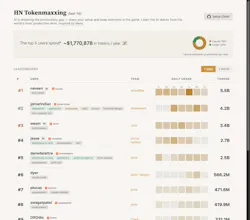 HN Tokenmaxxing gallery image