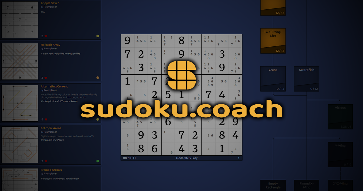 startuptile sudoku.coach-Play learn and more...