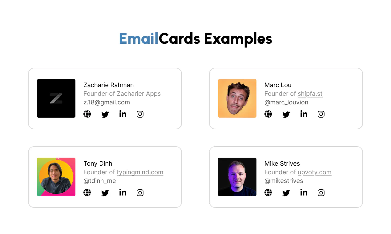 EmailCards gallery image