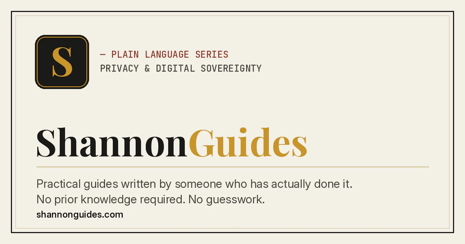 ShannonGuides screenshot 1