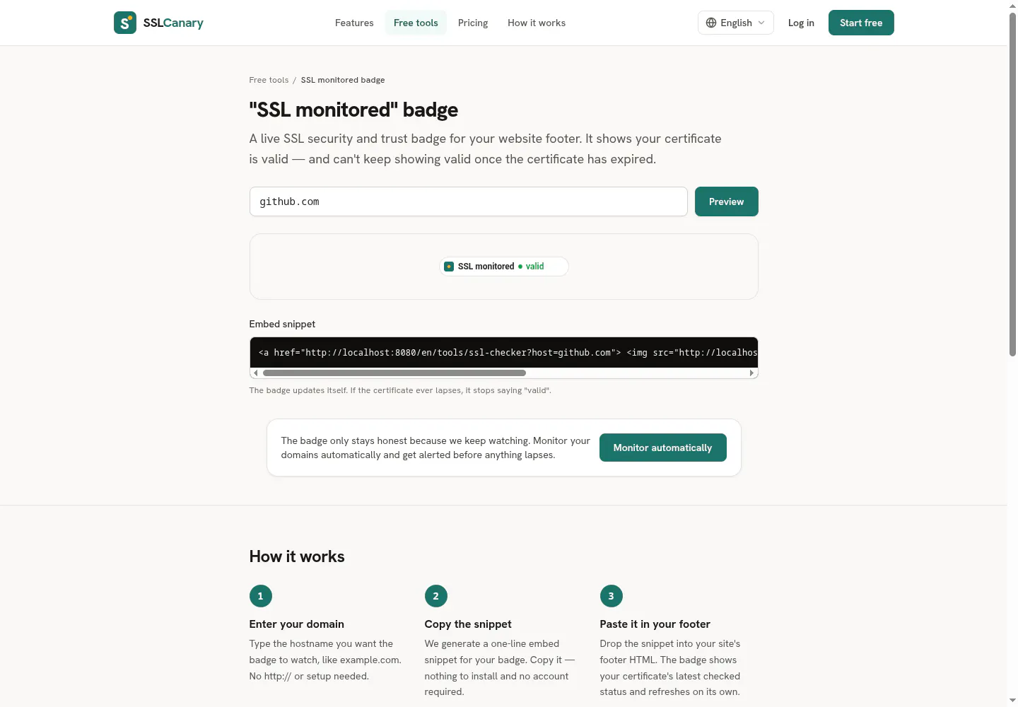 SSLCanary gallery image