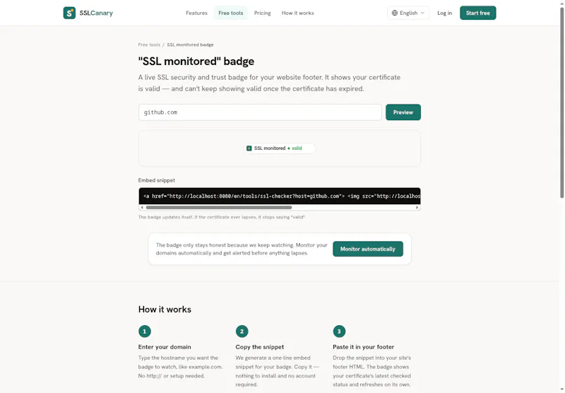 SSLCanary screenshot 5