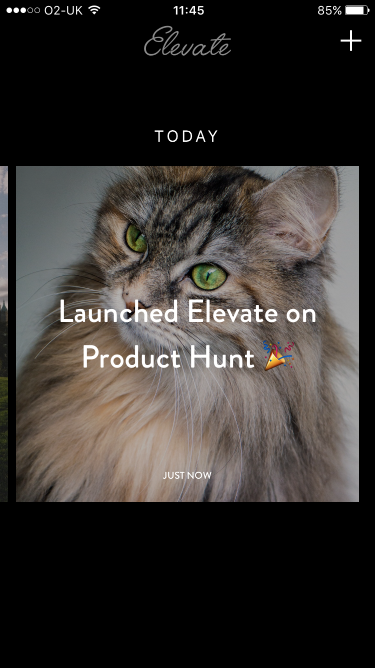 Elevate for iOS gallery image