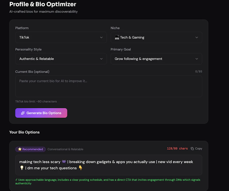 CreatorSuite AI screenshot 3