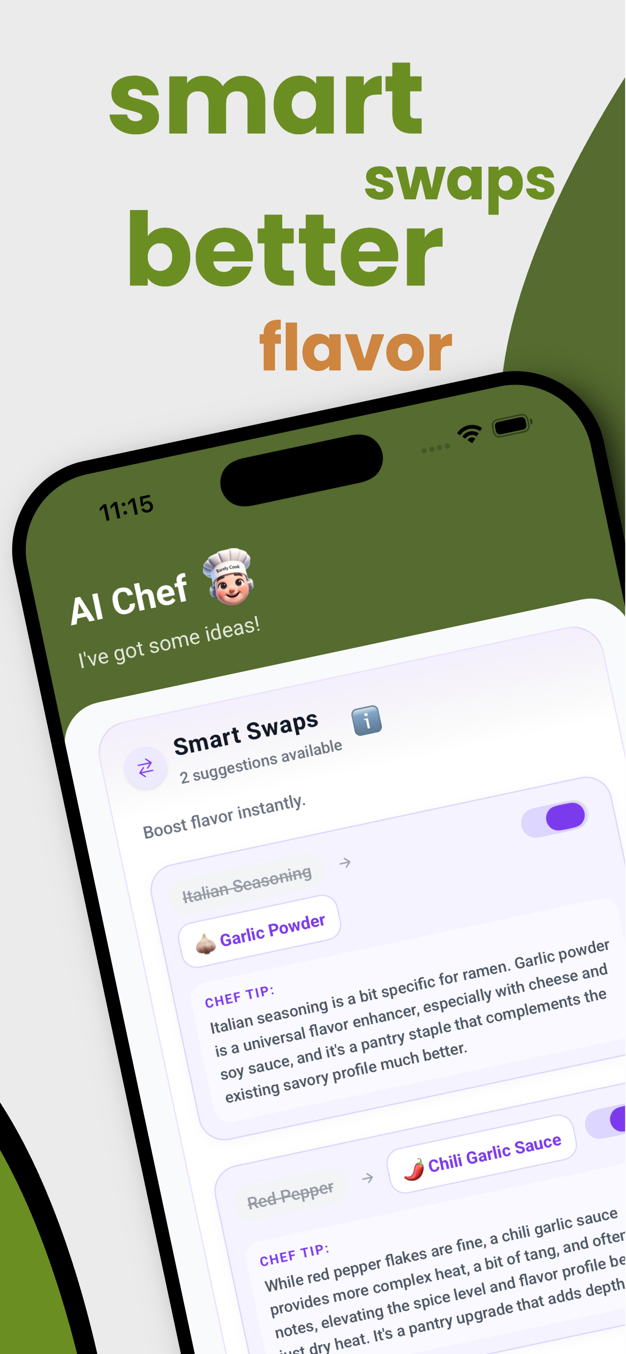 Barely Cook - Screenshot 3 showing product features and functionality