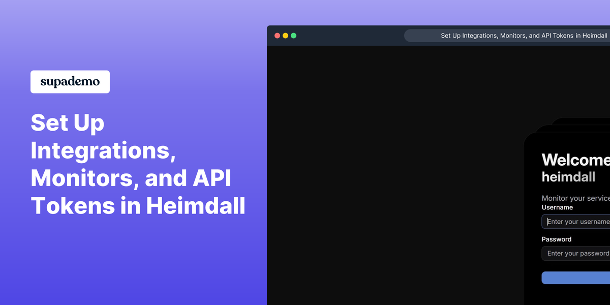 Heimdall - Main product screenshot demonstrating key features and user interface