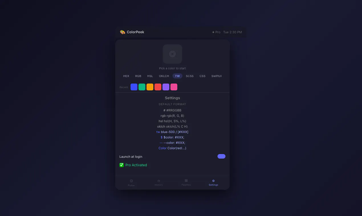 ColorPeek gallery image