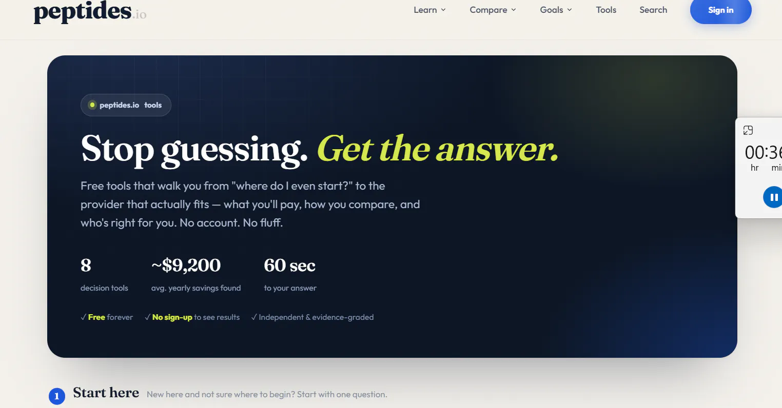 Peptides.io