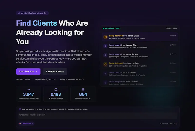 Agenmatic.ai screenshot 1