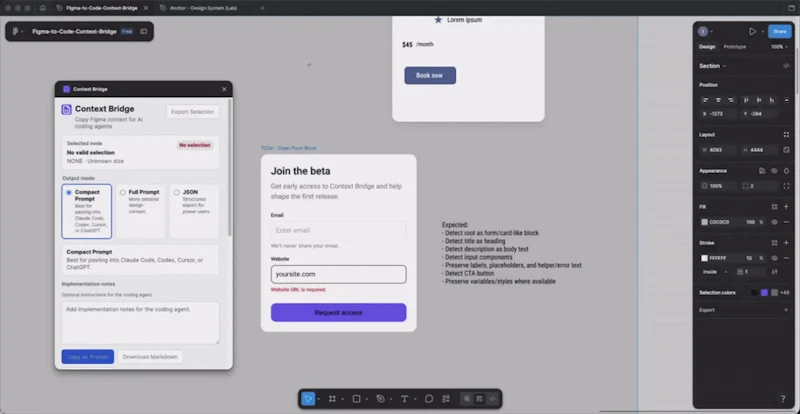 Context Bridge screenshot 1 (video preview)