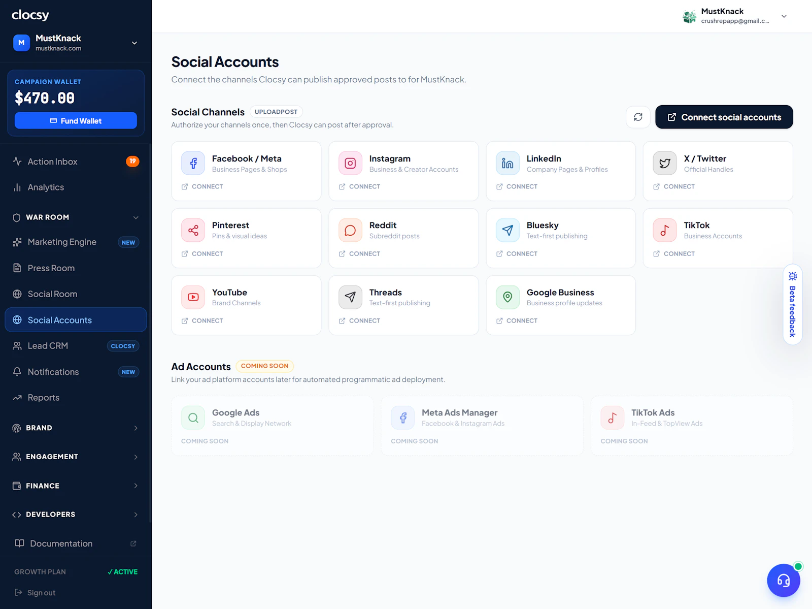 Clocsy screenshot 3