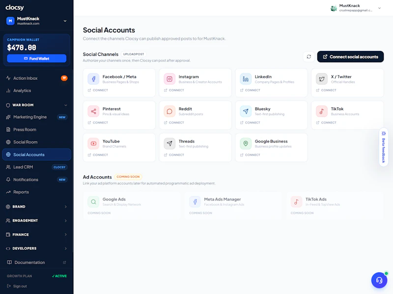 Clocsy screenshot 3