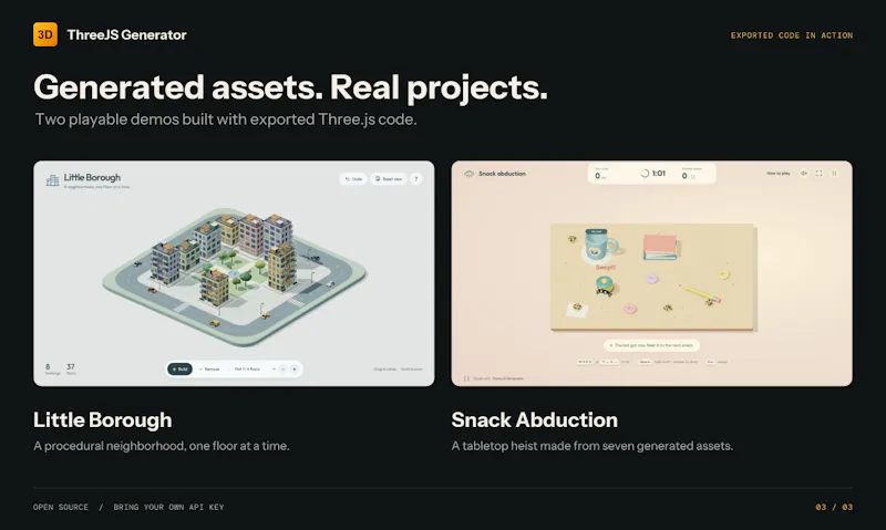  ThreeJS Generator screenshot 4