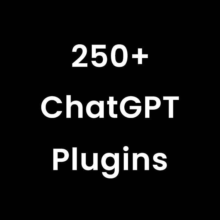 250+ ChatGPT Plugins logo