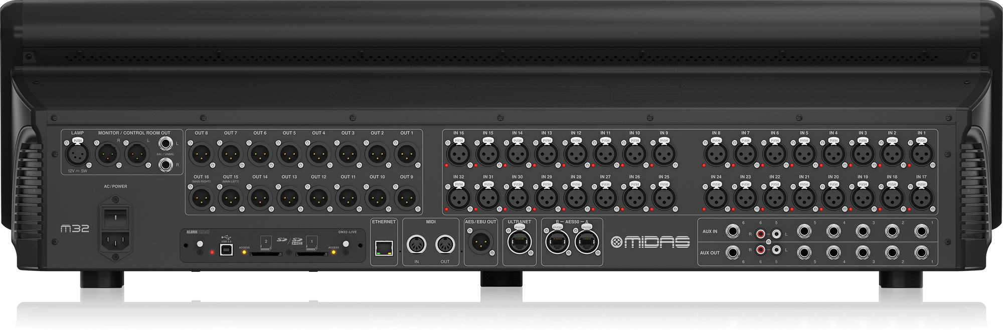 Midas M32: Pro Live & Studio Mixer - Screenshot 2 showing product features and functionality