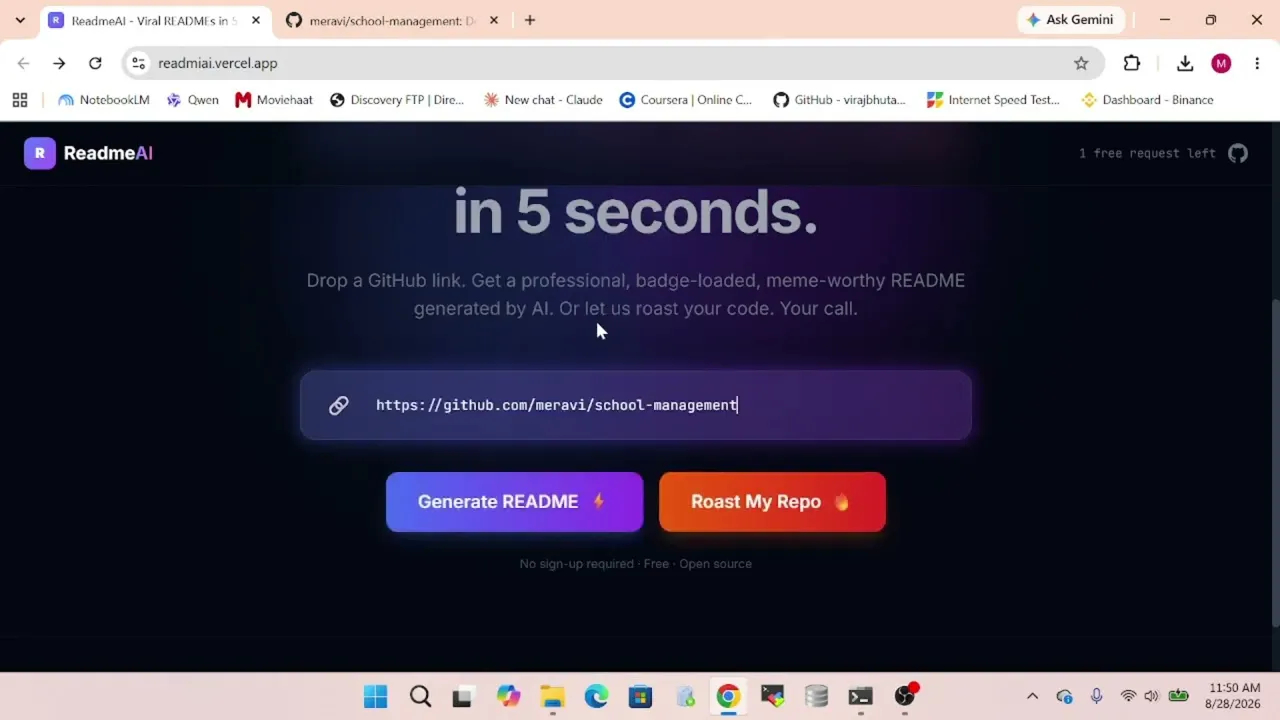 ReadmeAI gallery image
