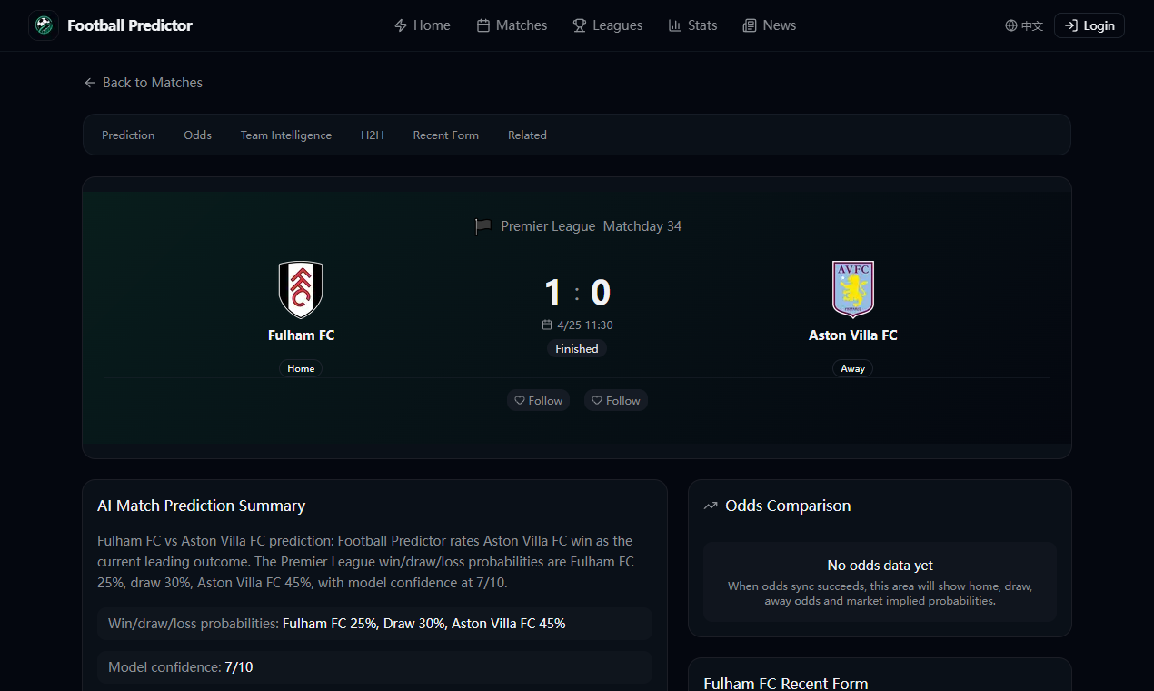 Football Predictor gallery image