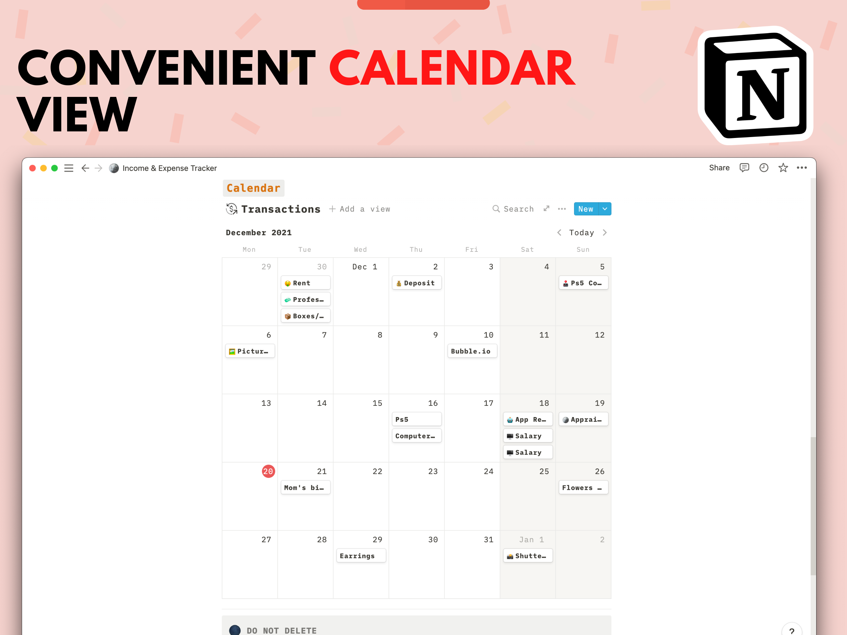 Income & Expense Tracker gallery image