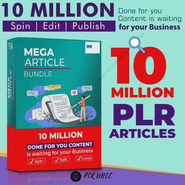 10 Million+ PLR Articles media 1
