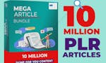10 Million+ PLR Articles image