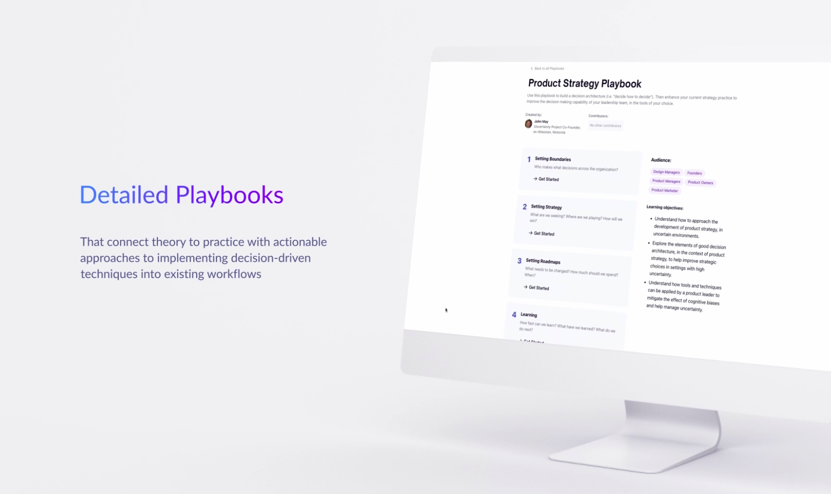 โครงการความไม่แน่นอน - playbooks และเทคนิคสำหรับการตัดสินใจเชิงกลยุทธ์ media 6