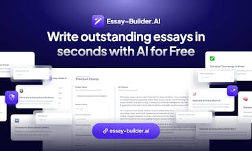 Essay-Builder.ai logo: A colorful logo with the text &ldquo;Essay-Builder.ai&rdquo; in bold, modern font.