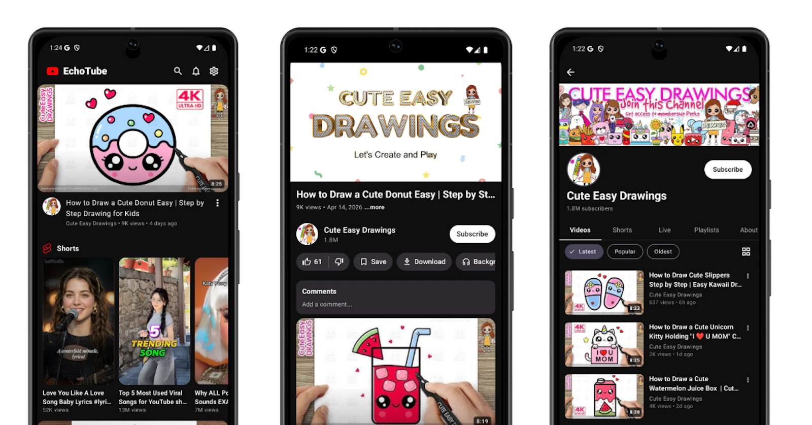 EchoTube screenshot 1