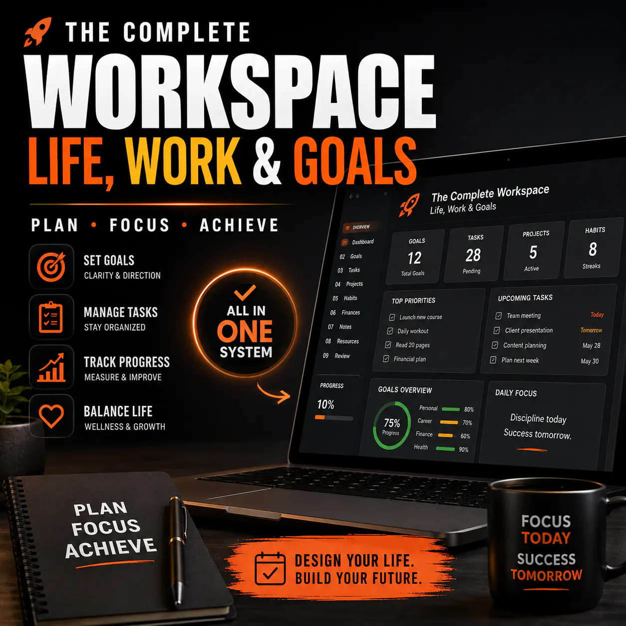 The Complete Notion Workspace  gallery image