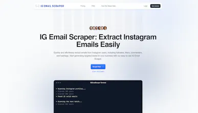IG Email Scraper gallery image