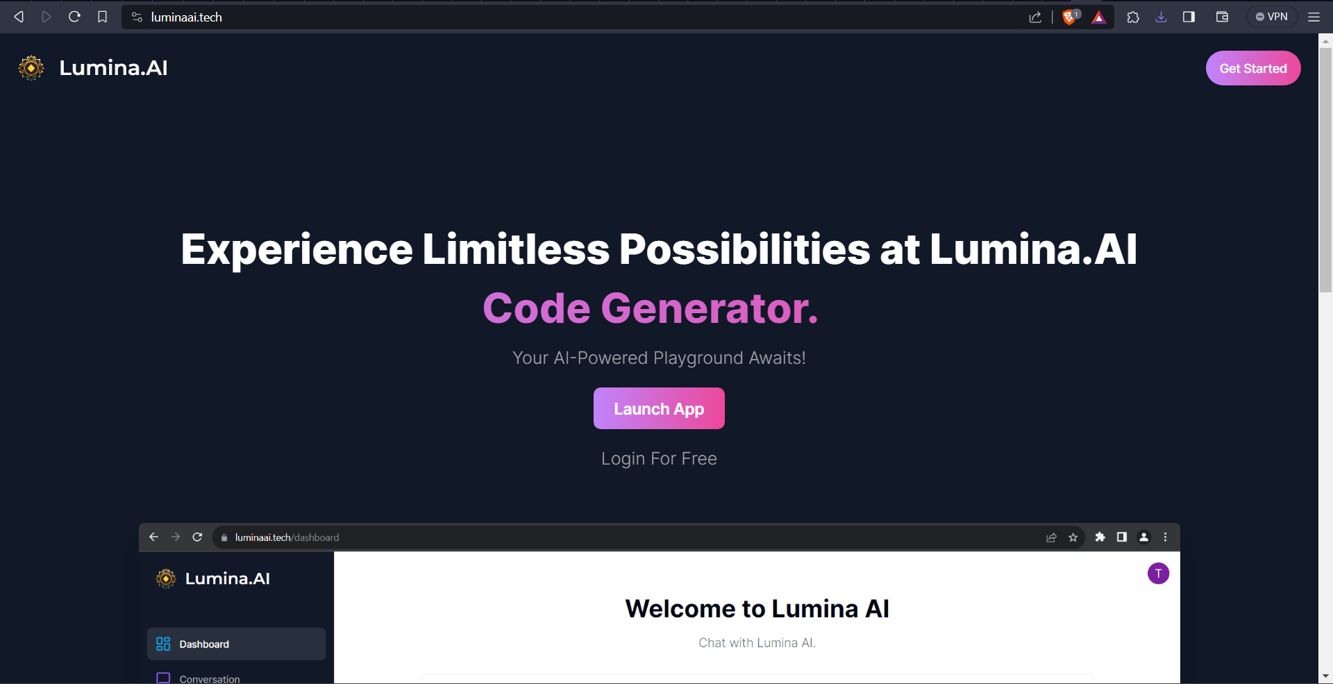 Das Licht, das Sie haben - 🚀 Die Kraft von AI mit Lumina AI entfesselt Medien 1