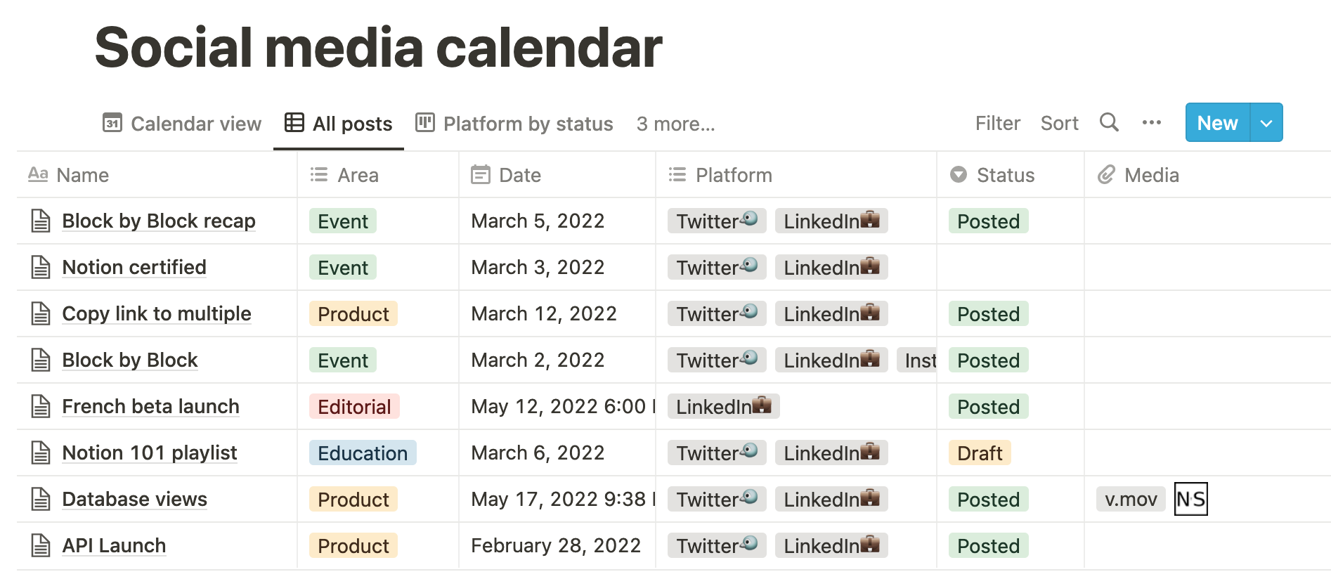 Notion To Social gallery image