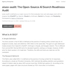 AI SEO Site Audit Tool gallery image