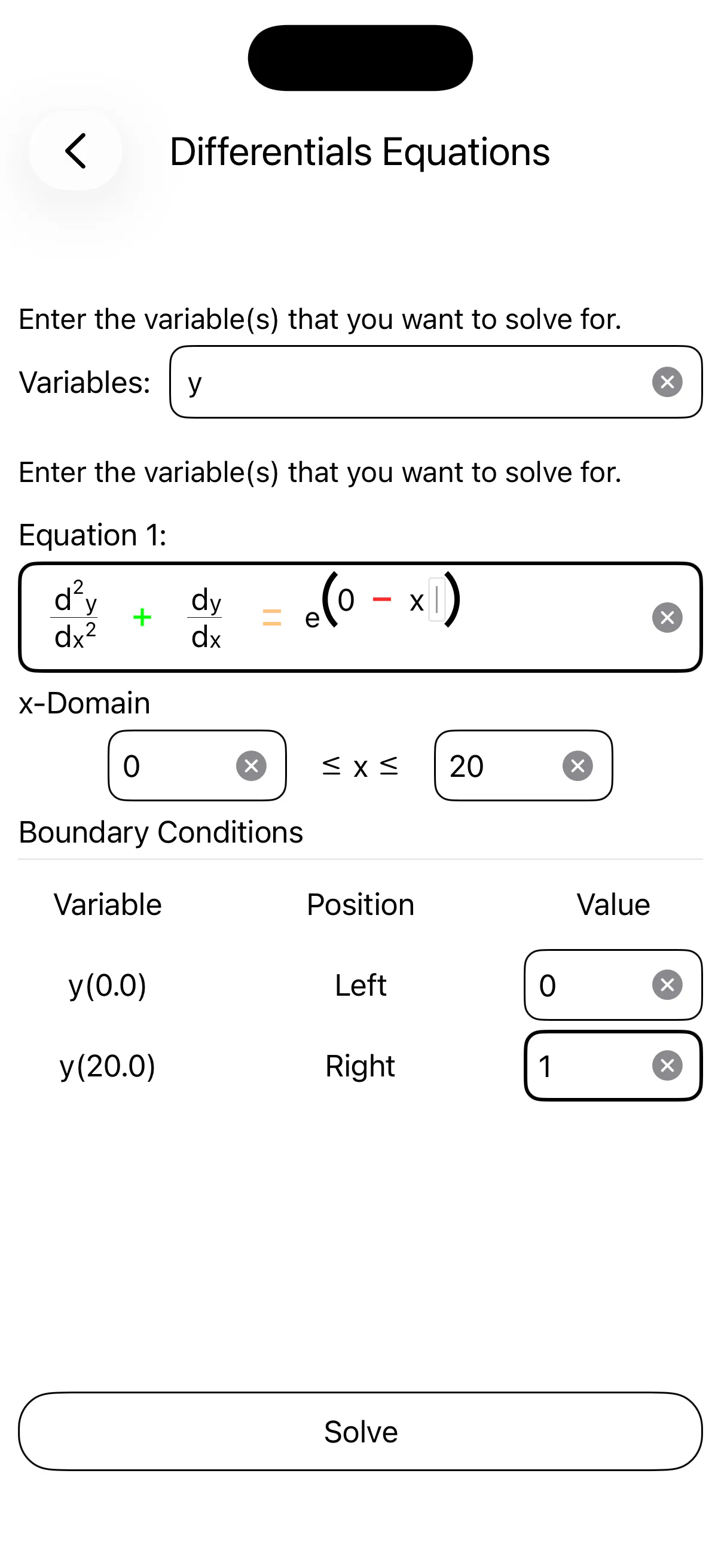 Numerical Solver gallery image