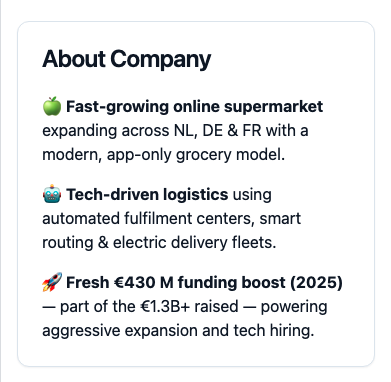 TechAbroad - Screenshot 3 showing product features and functionality