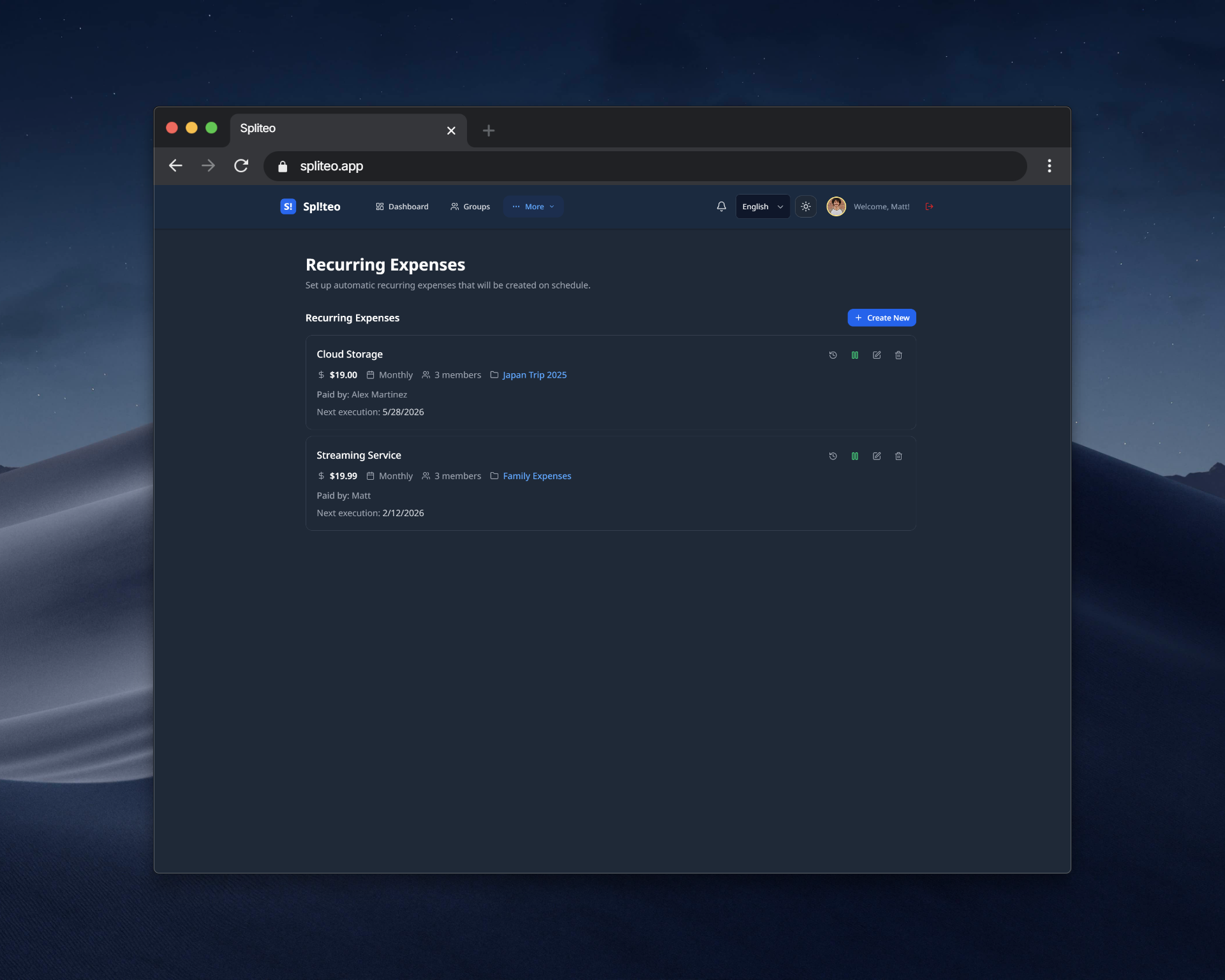 Spliteo - Screenshot 5 showing product features and functionality