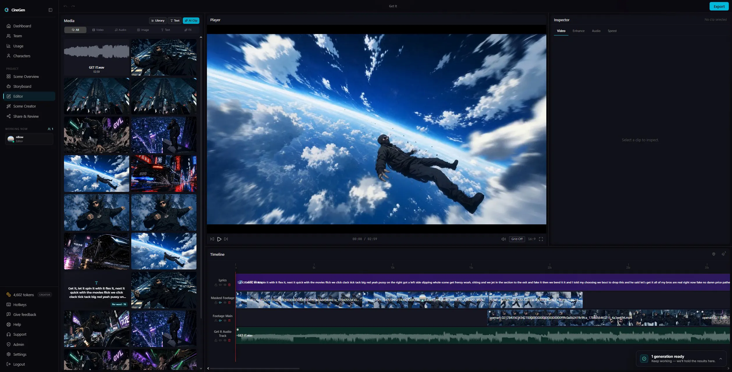 CineGen Beta Launch gallery image