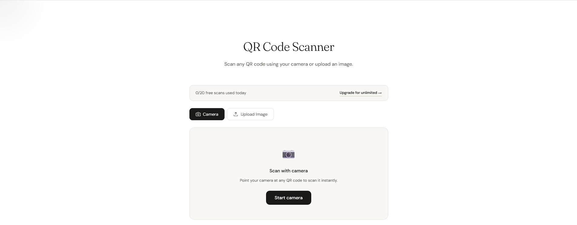 OpenQR — Free QR Code Generator gallery image