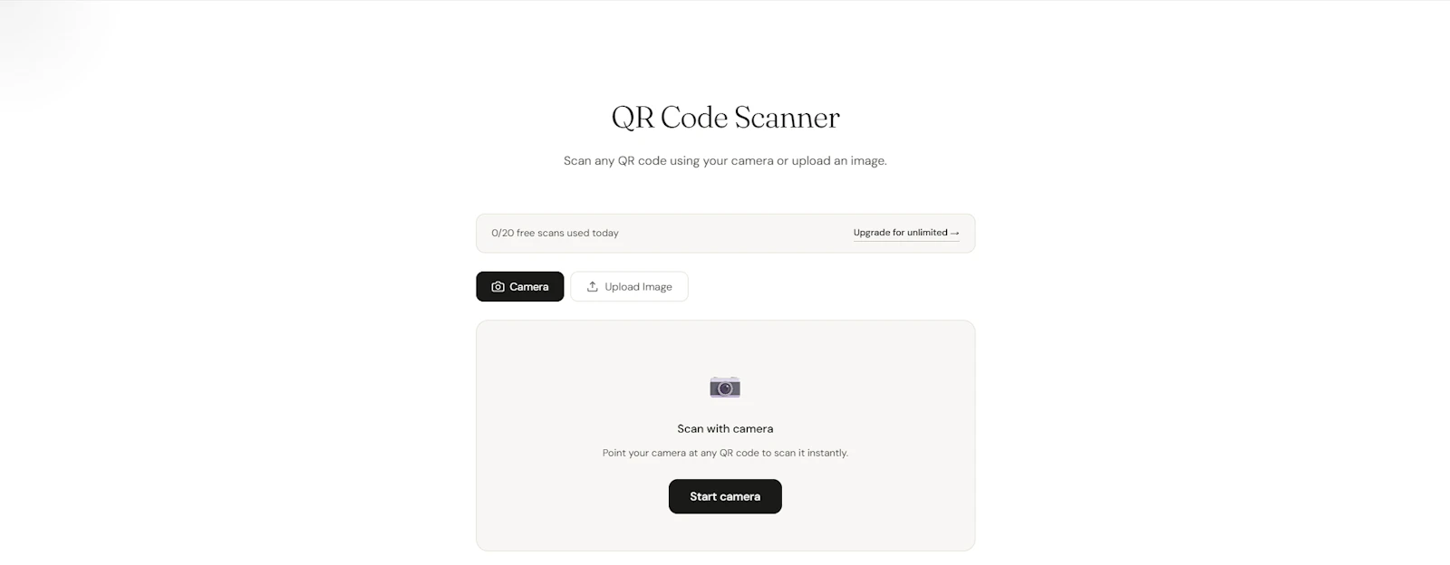 OpenQR — Free QR Code Generator screenshot 3