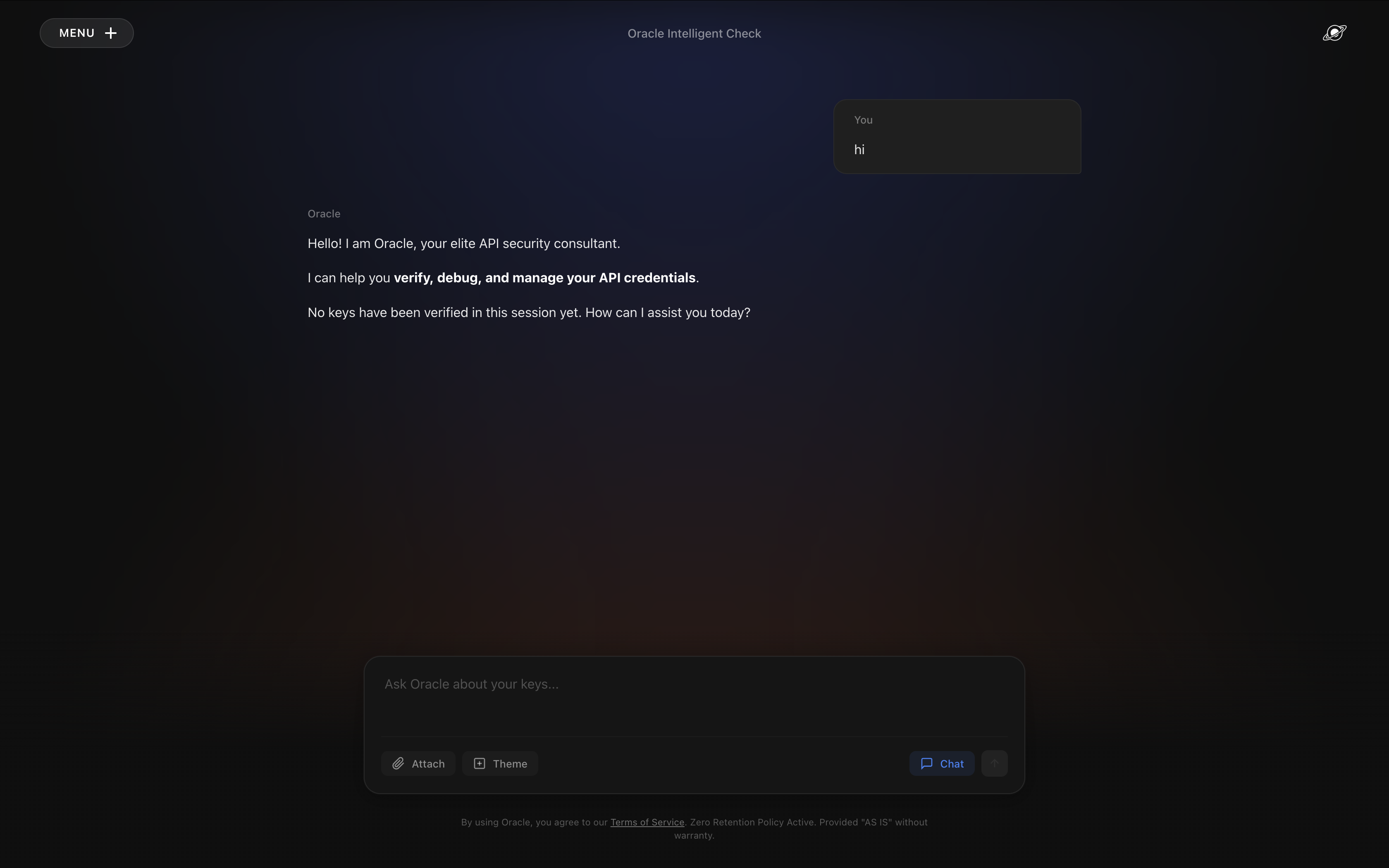Oracle - Screenshot 3 showing product features and functionality