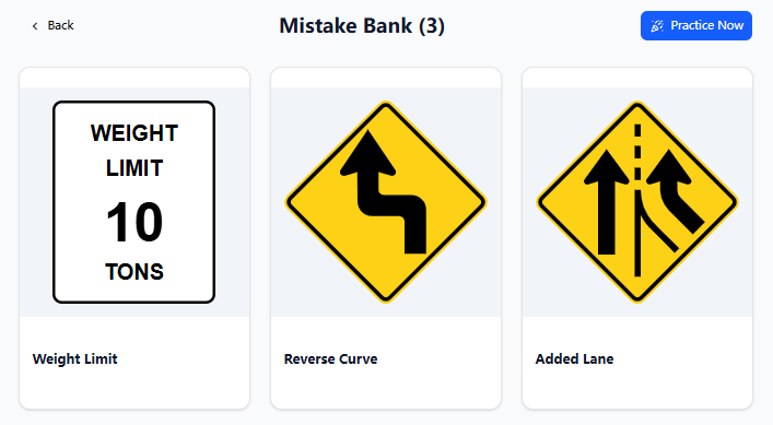 US Road Signs Test 2025 gallery image