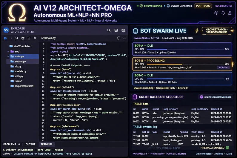 AI V12 "ARCHITECT OMEGA" is BIG UPDATED! gallery image
