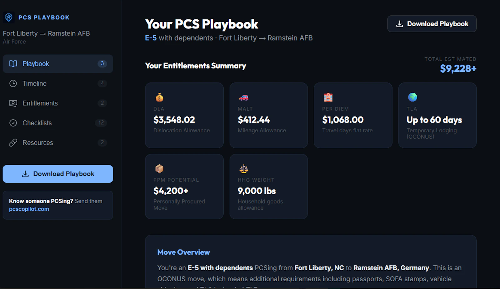 PCS Copilot — Personalized PCS Playbooks screenshot 3