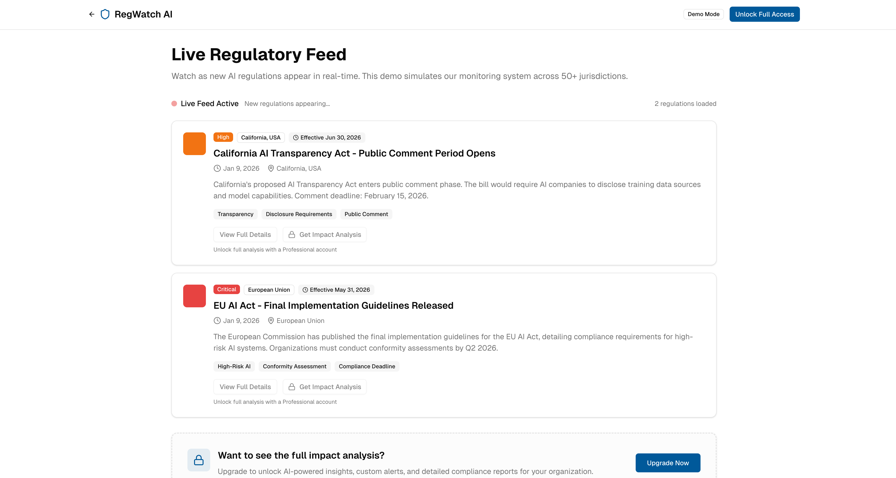 RegWatch AI  gallery image