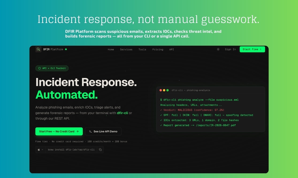 DFIR Platform gallery image