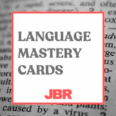 JBR's Language Mastery Cards