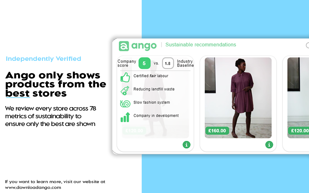 Product Hunt 发现新产品 Ango 在线购物时轻松找到可持续的替代品 搞英语 看世界 Product Hunt 发现新产品 Ango 在线购物时轻松找到可持续的替代品 搞英语 看世界