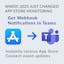 App Store Webhook for MS Teams & Slack
