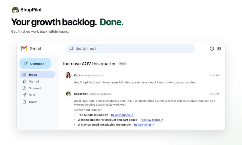 ShopPilot screenshot 2